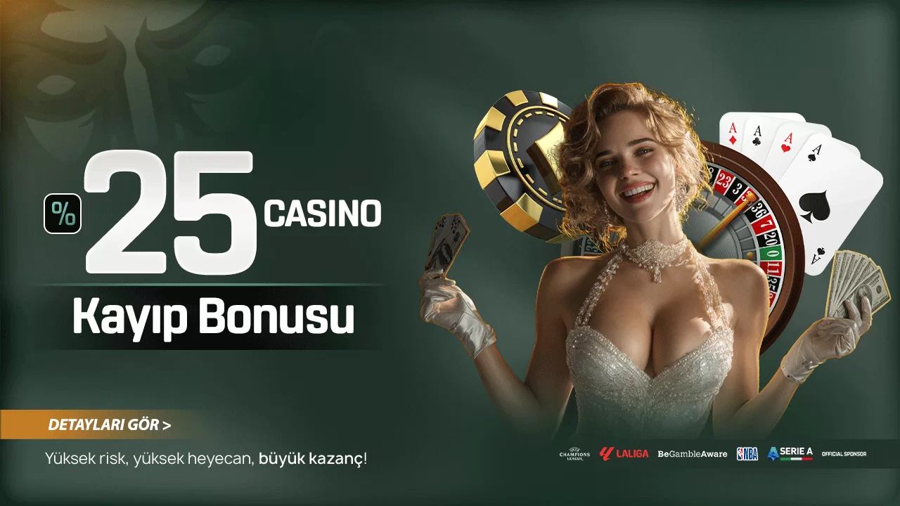 %25 CASINO KAYIP BONUSU