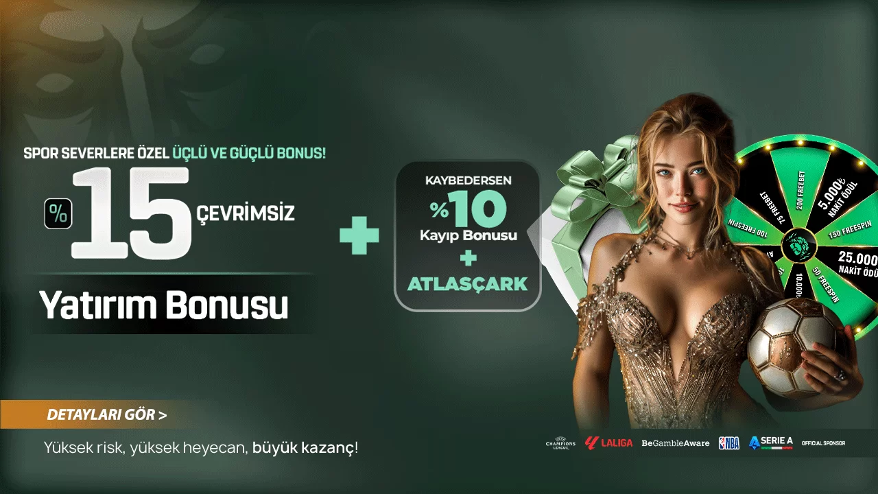 ÜÇLÜ SPOR YATIRIM BONUSU
